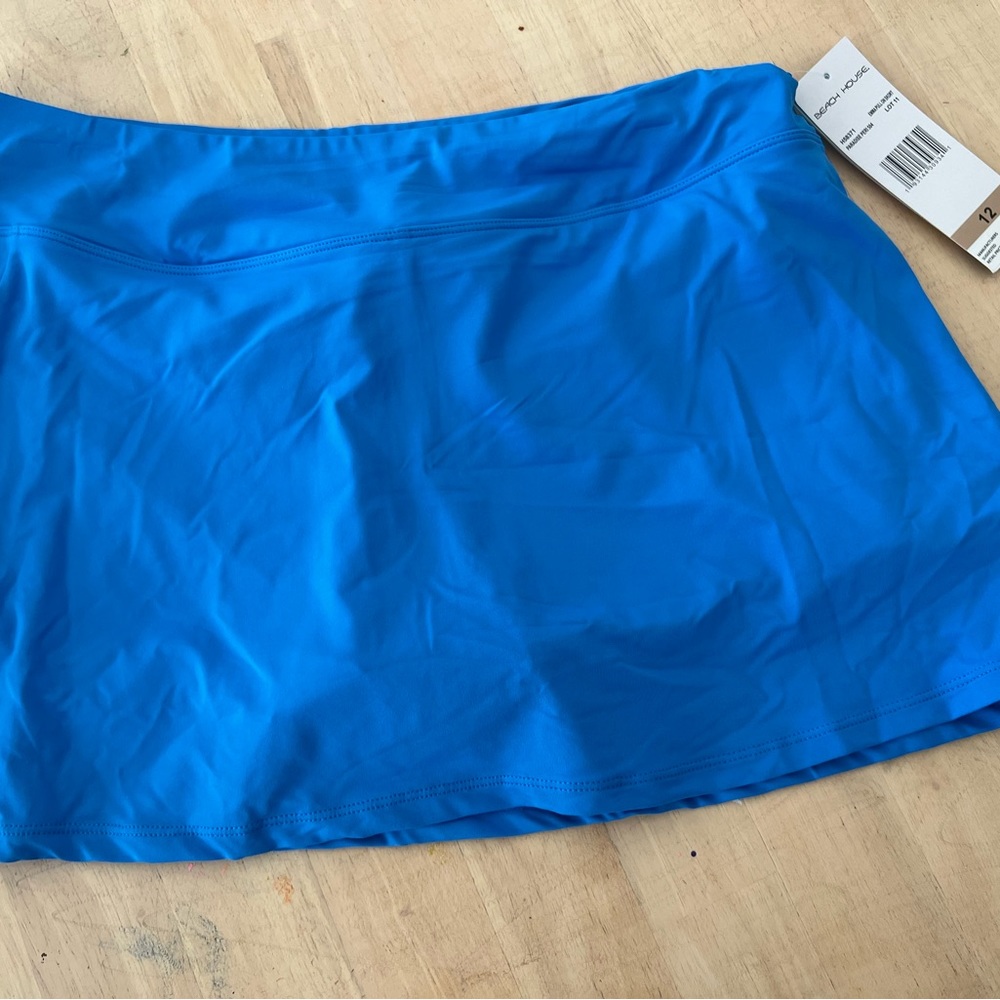 Beach house swim skort size 12